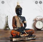 Statue de Bouddha 22 cm — Résine — Fait main, Enlèvement ou Envoi, Neuf