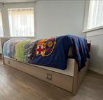 Eenpersonensbed met slaaplade, Ophalen, Eenpersoons, 210 cm, Hout