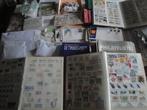 Gros lot de timbres, albums, revues, catalogue, Ophalen