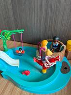 Playmobil zwembad, Ophalen, Gebruikt, Complete set