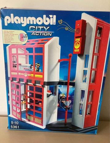 Playmobiel brandweerkazerne 