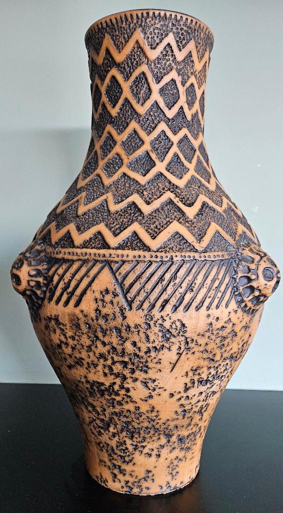 Jasba Keramik aardewerk vaas, serie Nimrod, Huis en Inrichting, Woonaccessoires | Vazen, Ophalen