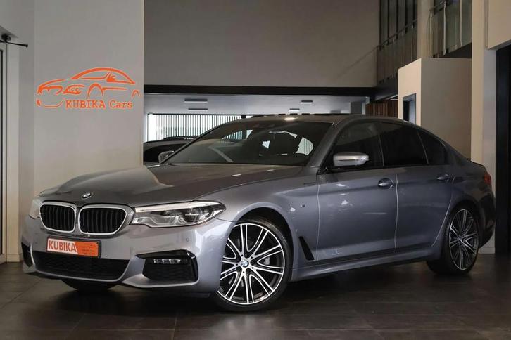 BMW 5 Serie 520 M-Pack BTW Aut Pano Navi Cam Head-Up KeyLess, Auto's, BMW, Bedrijf, Te koop, 5 Reeks, ABS, Achteruitrijcamera
