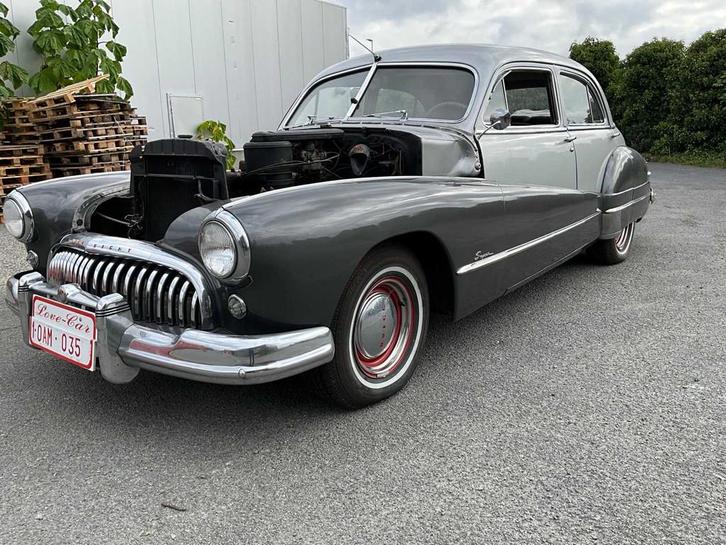 1948 Buick Super Eight Oldtimer, Auto's, Oldtimers, Bedrijf, Buick, Overige brandstoffen, Overige carrosserie, Handgeschakeld