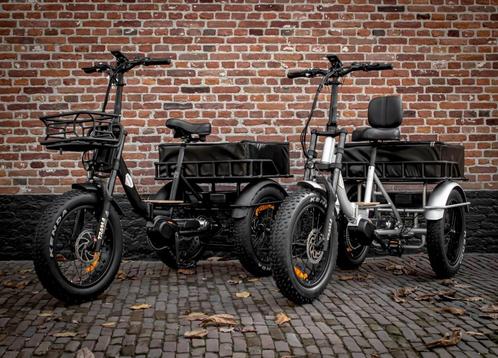 Elektrische driewielfiets BaroQ 2.0, Middenmotor, Inklapbaar, Vélos & Vélomoteurs, Vélos | Tricycles, Neuf, Enlèvement ou Envoi