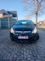 Opel corsa 1.2 benzine Euro5a facelift 2011 Gvv, Auto's, Voorwielaandrijving, Euro 5, Stof, Zwart