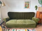 Vintage groene sofa, Ophalen, Gebruikt, Driepersoons, Vintage