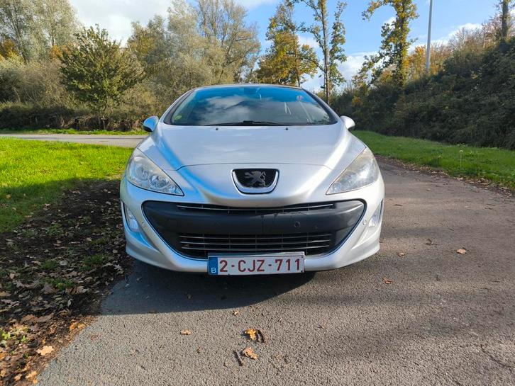 Peugeot 308 cc cabrio, Auto's, Peugeot, Particulier, Lederen bekleding, Regensensor, Trekhaak, Elektrisch, Euro 5, Ophalen