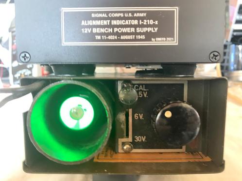 indicateur I-210-C de réglage pour radio BC-1000 avec alimen, Verzamelen, Militaria | Tweede Wereldoorlog, Landmacht, Overige typen