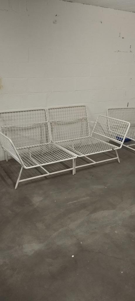 Tuinset vintage retro ikea, Tuin en Terras, Tuinsets en Loungesets, Zo goed als nieuw, Tuinset, Overige materialen, Ophalen