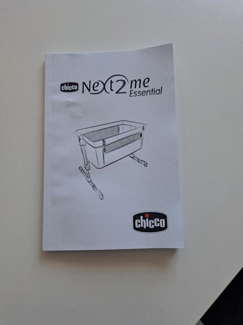 Chicco next2me essential, Huis en Inrichting, Slaapkamer | Bedden, Zo goed als nieuw, Stof, Ophalen