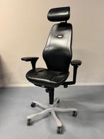 chaise de bureau Kinnarps 8000 appui-tête en cuir, Maison & Meubles, Chaises de bureau, Enlèvement, Utilisé, Chaise de bureau