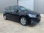 VW TOURAN 2.0TDI DSG/NAVI/ PARKPILOT/PDC V +A/CRUISE C/TREKH, Auto's, Automaat, Stof, USB, Zwart