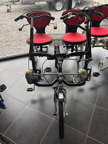 fun2go Van Raam duofiets met DUBBEL batterij en garantie beschikbaar voor biedingen