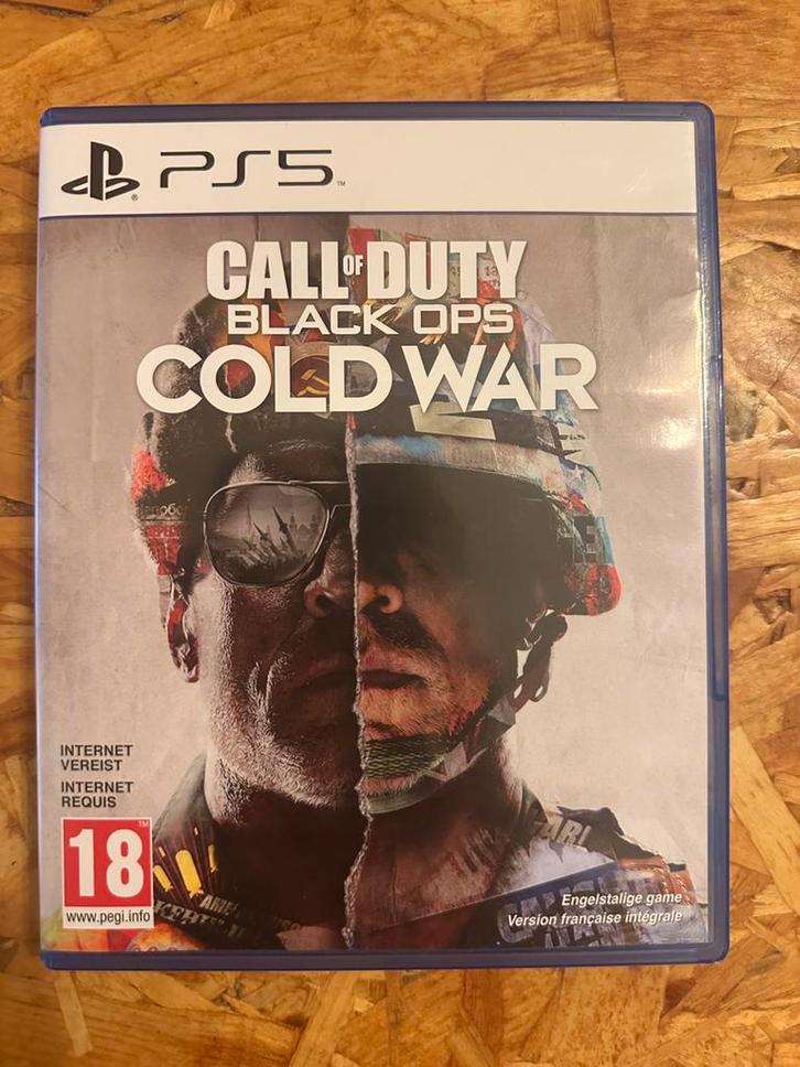 Call of Duty Black Ops Cold War PS5 **nieuwstaat**, Games en Spelcomputers, Games | Sony PlayStation 5, Zo goed als nieuw, Ophalen of Verzenden