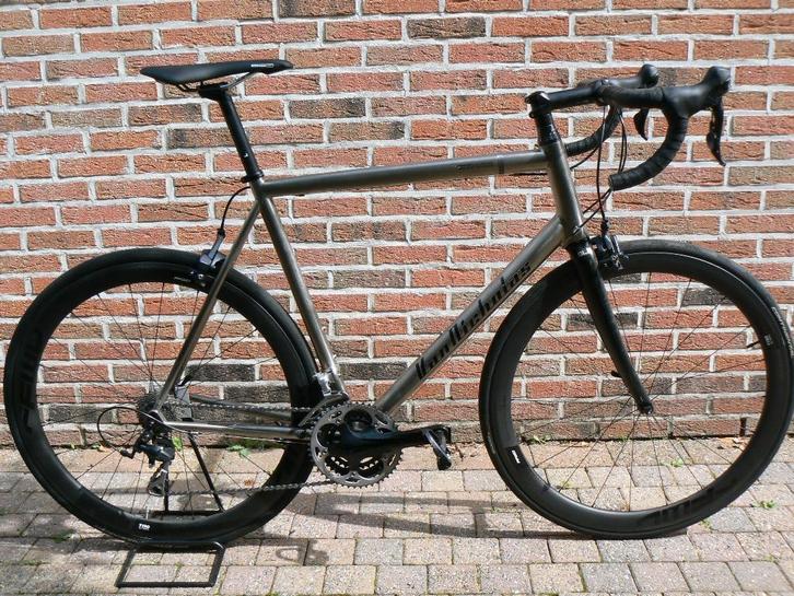 Titanium racefiets "Van Nicholas" Boreas., Fietsen en Brommers, Fietsen | Racefietsen, Gebruikt, 15 tot 20 versnellingen, Titanium