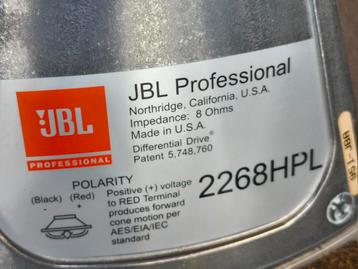 3 x JBL 2268 hpl  beschikbaar voor biedingen