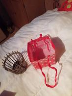 Cache-pot en osier & petit sac, Maison & Meubles, Enlèvement ou Envoi, Comme neuf, Osier