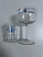 2 WIEZE glazen, Verzamelen, Ophalen, Zo goed als nieuw