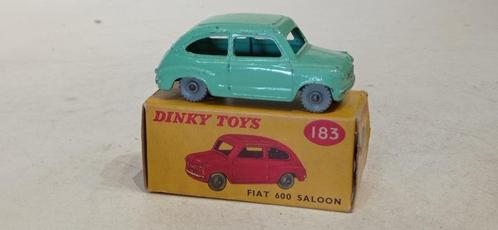 DINKY TOYS UK NFIAT 600D REF 183, Hobby & Loisirs créatifs, Voitures miniatures | 1:43, Utilisé, Voiture, Dinky Toys, Enlèvement ou Envoi