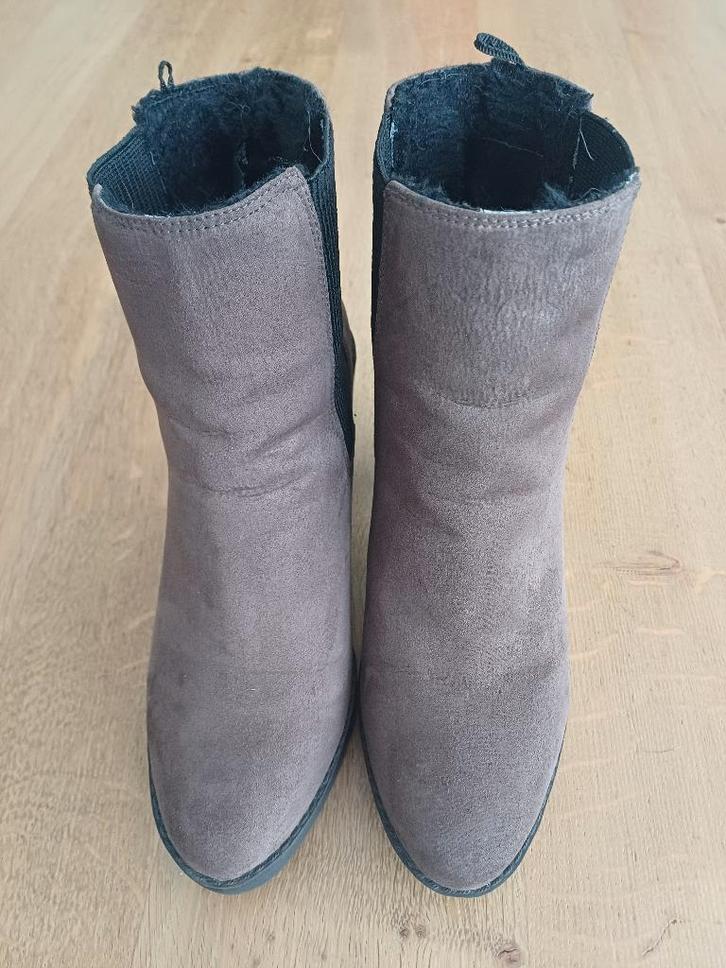 Prachtige mooie winterbottines (mt 37), Kleding | Dames, Schoenen, Zo goed als nieuw, Lage of Enkellaarzen, Bruin, Ophalen of Verzenden