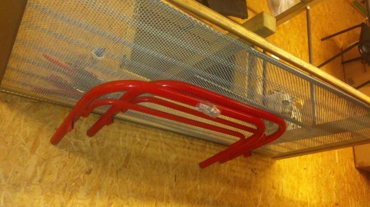 Bed enkel van vroeger jaren 1990 a 2000, Huis en Inrichting, Slaapkamer | Bedden, Gebruikt, Eenpersoons, 90 cm, 200 cm, Metaal