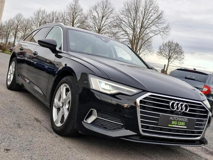 AUDI A6 SPORT / LIGHT PACK INT/OUT / APP CONNECT / LEDER..., Auto's, Audi, Bedrijf, Te koop, A6, 360° camera, 4x4, ABS, Achteruitrijcamera
