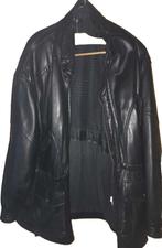 magnifique veste cuir polyester agneau, Enlèvement, Porté, Taille 52/54 (L), Noir