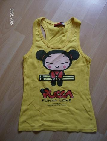 topje geel merk pucca - maat s, Taille 36 (S), Pucca, Porté, Jaune