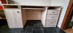 Bureau beige hout, Ophalen, Zo goed als nieuw, Bureau
