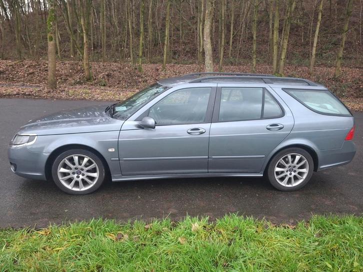 Saab 95 1,9tid  2008 automaat -  top auto - veel opties, Auto's, Saab, Particulier, Saab 9-5, ABS, Airbags, Airconditioning, Boordcomputer