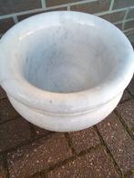 Marmeren pot hoogte 25 breedte 38 meer dan 30 kilo, Enlèvement