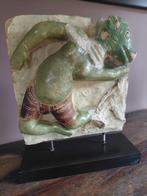 Antieke Glazend terra-cotta beeld, Antiek en Kunst, Verzenden