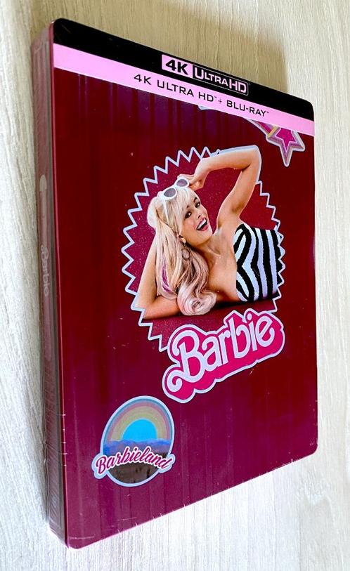 "Steelbook" BARBIE (Met OTNL) // 4KUHD // NIEUW / Sub CELLO, Cd's en Dvd's, Blu-ray, Nieuw in verpakking, Overige genres, Boxset