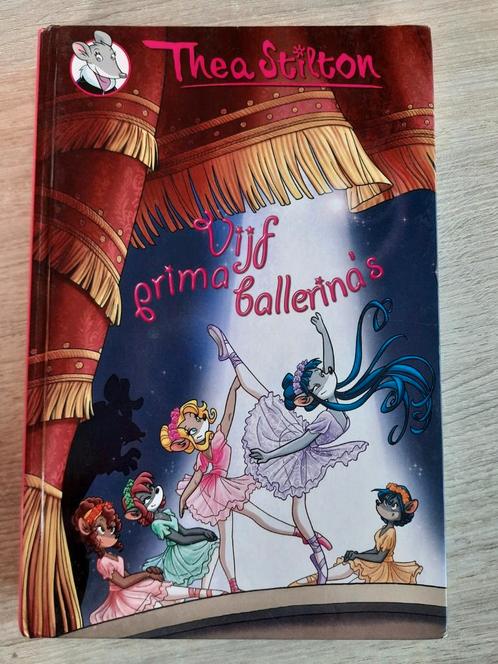 Thea Stilton - Vijf prima ballerina 's, Livres, Livres pour enfants | Jeunesse | Moins de 10 ans, Comme neuf, Enlèvement ou Envoi