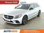 Mercedes-Benz C-Klasse 300 C 300de T Night Edition AMG Line, Autos, Argent ou Gris, Achat, Alcantara, Noir