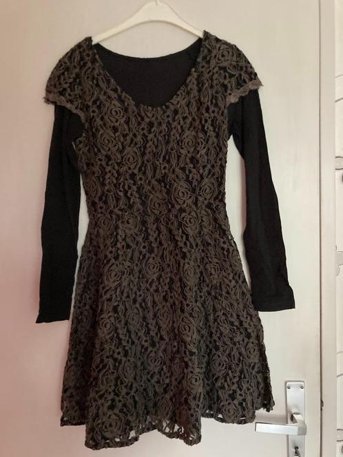 JURK OF KLEEDJE, Kleding | Dames, Jurken, Zo goed als nieuw, Maat 38/40 (M), Bruin, Ophalen of Verzenden