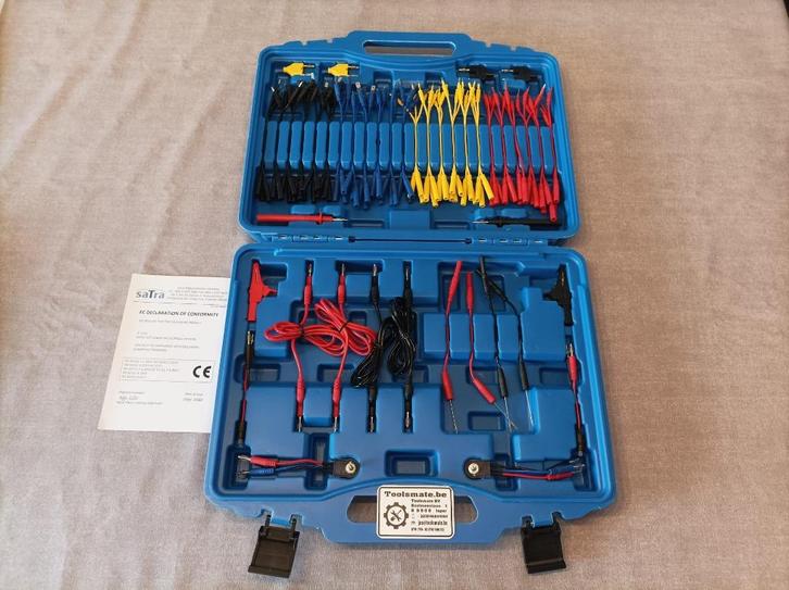 Set met meetsnoeren en connectoren, Auto diversen, Autogereedschap, Nieuw, Verzenden