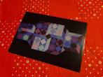 Carte postale Vasarely 1968, Collections, Cartes postales | Thème, Culture et Média, Non affranchie, 1980 à nos jours, Enlèvement ou Envoi