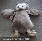 Muzikale knuffel uil, Ophalen, Zo goed als nieuw