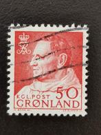 Groenland 1965 - Koning Frederik IX, Ophalen of Verzenden, Denemarken, Gestempeld