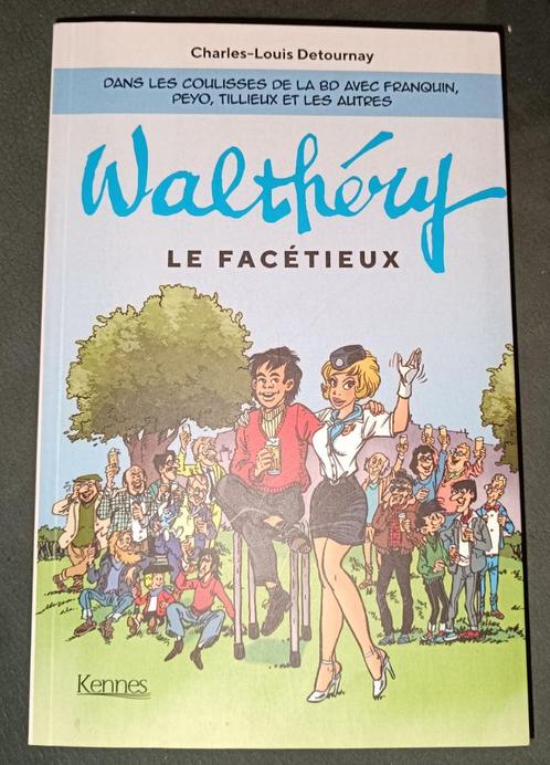 Walthéry le Facétieux -Charles Louis Detournay -GRAND FORMAT, Boeken, Stripverhalen, Gelezen, Eén stripboek, Verzenden