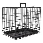 2x hondenbench met kussen 91 x 56 x 63, Dieren en Toebehoren, Hondenbenches, Ophalen, Zo goed als nieuw