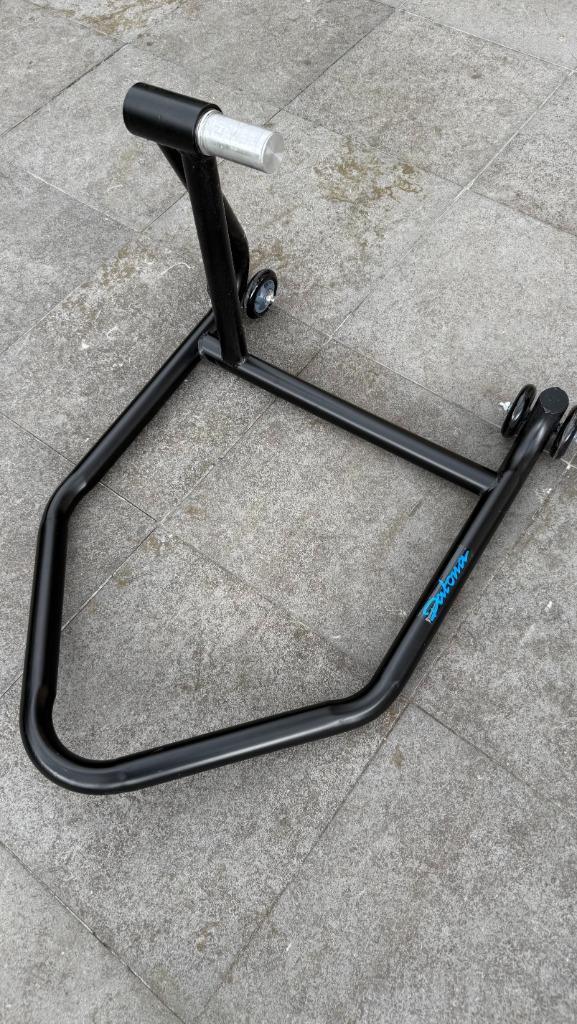 Daytona paddockstand – enkelzijdige achterbrug (Ø 41 mm), Motoren, Accessoires | Overige, Zo goed als nieuw, Ophalen