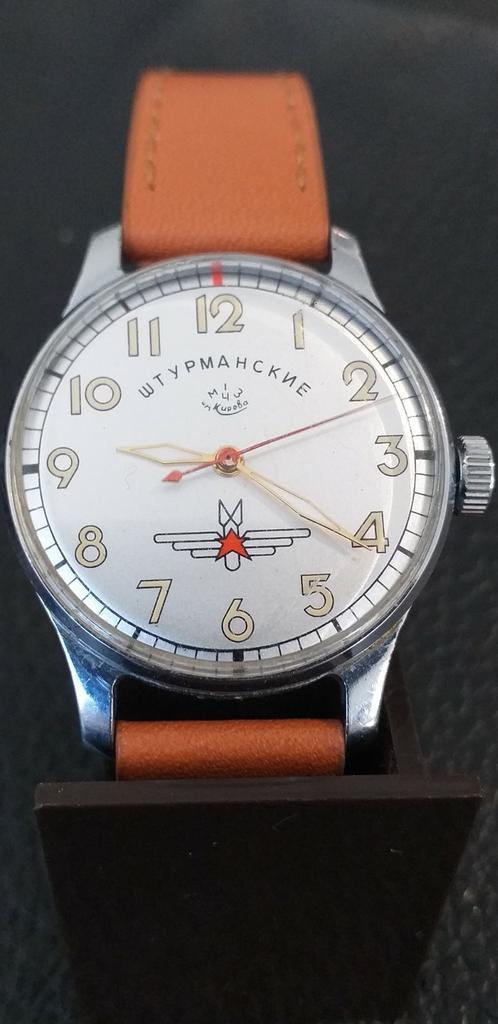 Sturmanskie/Gagarin Pilot horloje., Antiek en Kunst, Antiek | Klokken, Ophalen of Verzenden