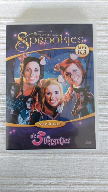 Dvd K3 De 3Biggetjes  beschikbaar voor biedingen