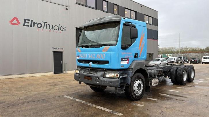 Renault KERAX 420 (LAMES / GRAND PONT / STEEL SUSP / BIG AXL, Auto's, Vrachtwagens, Bedrijf, Te koop, ABS, Airconditioning, Elektrische ramen
