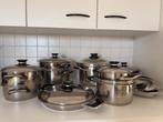 kookpotten AMC, Huis en Inrichting, Keuken | Potten en Pannen, Ophalen, Zo goed als nieuw, Inox, Kookpan of Snelkookpan