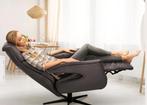 Fauteuil relax moderne Skagen, Maison & Meubles, Fauteuils, Enlèvement ou Envoi, Neuf, Cuir, Moderne