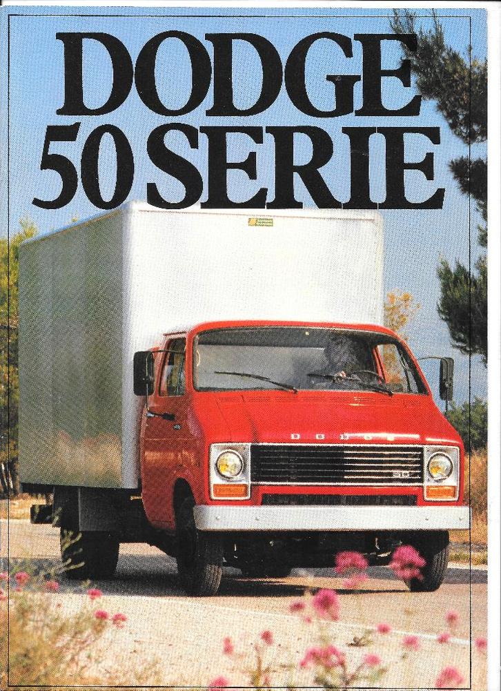 DODGE SÉRIE 50, Livres, Autos | Brochures & Magazines, Comme neuf, Autres marques, Enlèvement ou Envoi